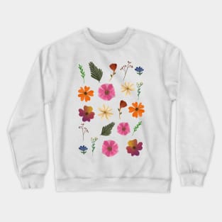 Pressed flowers Crewneck Sweatshirt